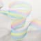 1.5" x 3yd. Rainbow Wired Sheer Ribbon by Celebrate It® Classic